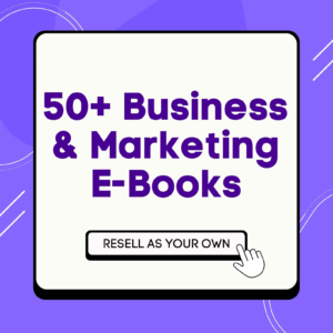 50+ Business and Marketing eBooks Mega Bundle with Full MRR