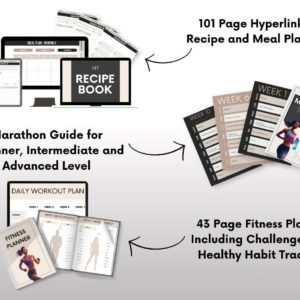 Done-For-You Health and Fitness Bundle with PLR Ebooks, Planners, and Guides